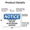 Signmission Please Shut The Gate Do Not Disturb Livestock, 24 in W x Rectangle, Plastic OS-2PACK-NS-P-1824-L-17589 - alternate 8